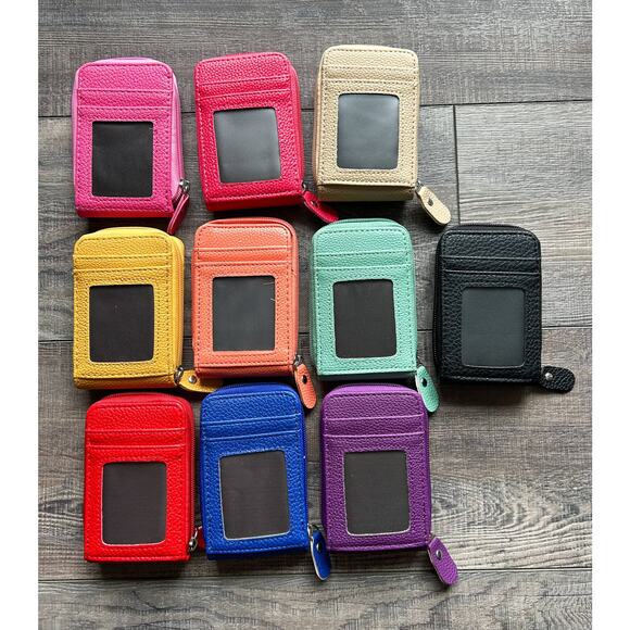 Accordion Style Card ID Wallet Black - Picture 3 of 3